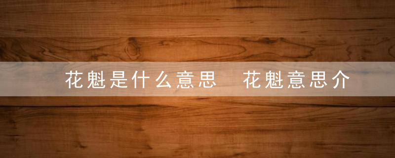 花魁是什么意思 花魁意思介绍